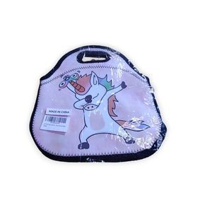 Dab Unicorn Dabbing Dance Neoprene Bag comes with nylon shoulder strap